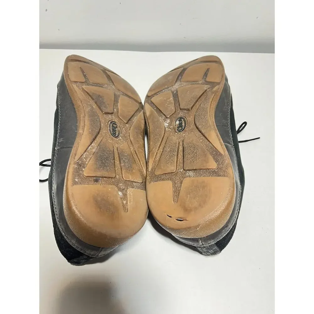 Chaco Men's Black Leather Montrose Lace Oxford Shoes Size 14